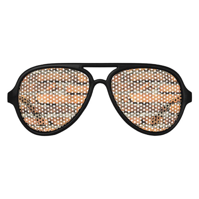 Lunettes De Fête Aviateur Mur en briques antique (Devant)