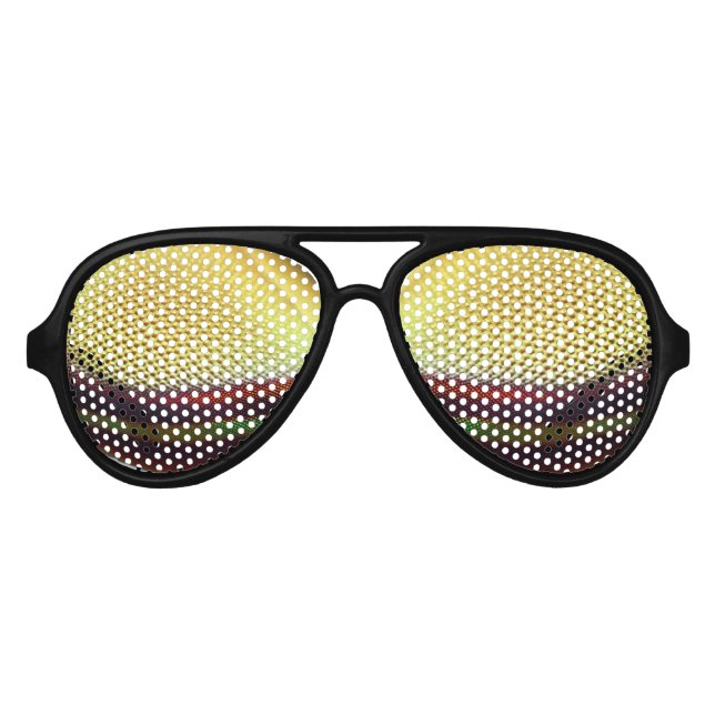 Lunettes De Fête Aviateur OEuils d'insectes (Devant)