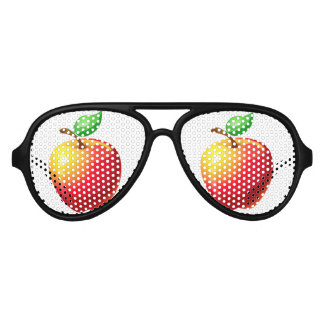 Lunettes De Fête Aviateur Pomme de mon oeil