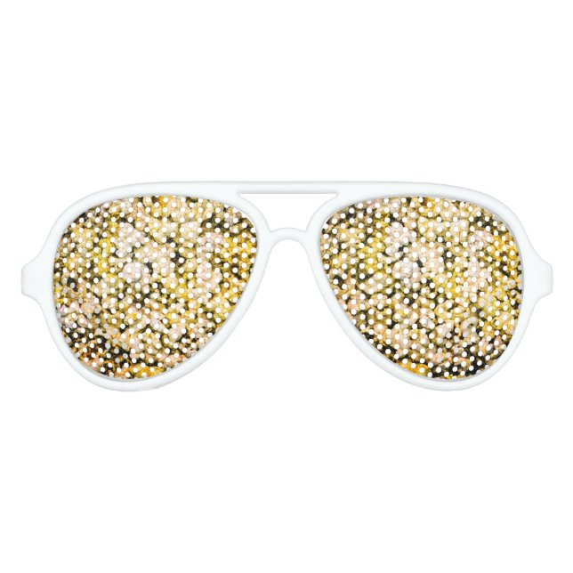 Lunettes De Fête Aviateur Popcorn (Devant)