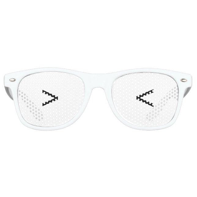 Lunettes de fête de la coupe Cool des yeux Squinty (Devant)