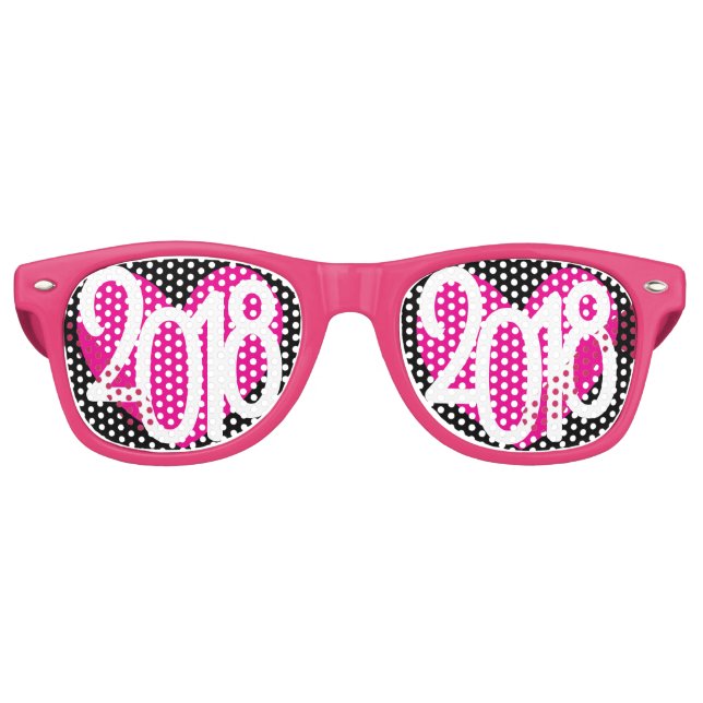 Lunettes de fête de l'amour du Nouvel An 2018 (Devant)