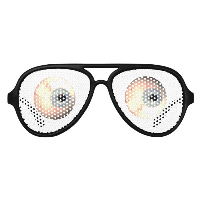 Lunettes de fête des yeux en bulle (Devant)