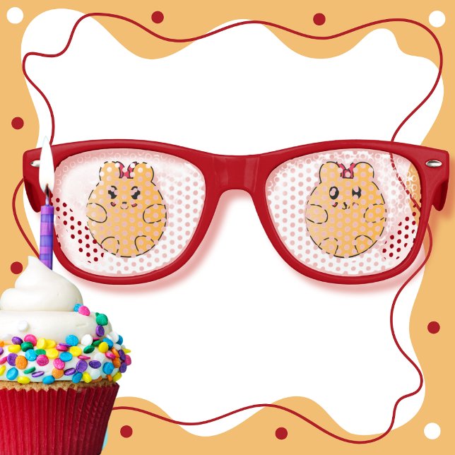 Lunettes De Fête Enfant Amusant mignon Anniversaire Favoriser Kawaii Anima (Créateur téléchargé)