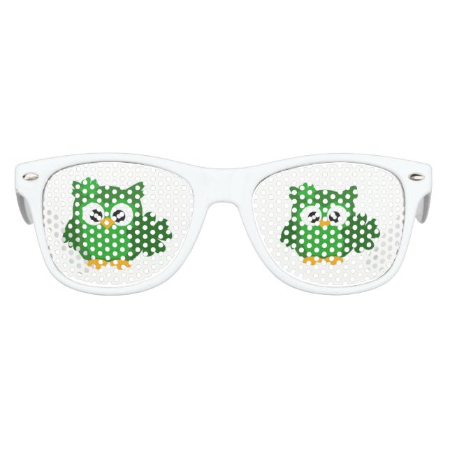 Lunettes De Fête Enfant Chouettes (Devant)