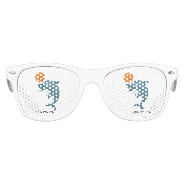 Lunettes De Fête Enfant Dauphin jouant avec une balle (Devant)