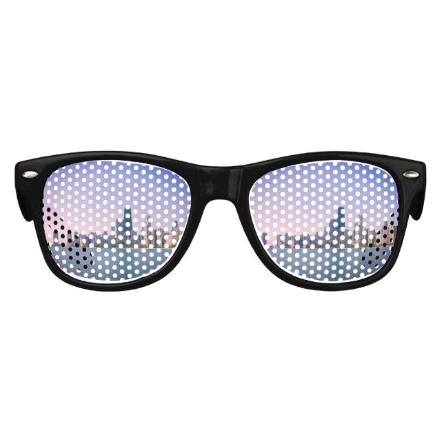 Lunettes De Fête Enfant La ligne aérienne de Chicago (Devant)