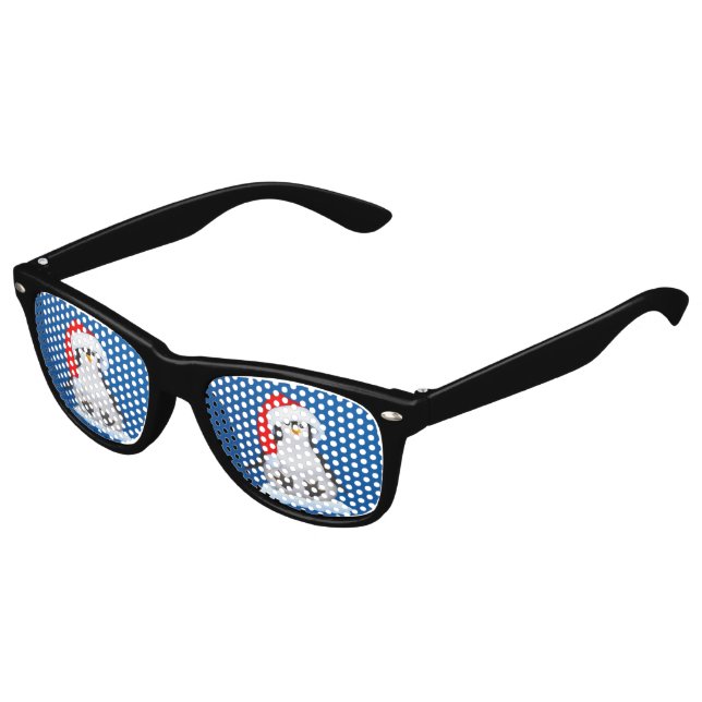 Lunettes De Fête Enfant Penguin de Christmas (Angle)