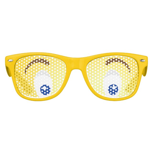 Lunettes De Fête Enfant Regarde mes yeux | Dons De Fête Drôle (Devant)
