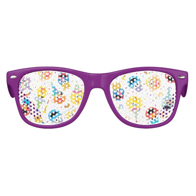 Lunettes De Fête Enfant Sesame Street Pals Confetti Anniversaire (Devant)