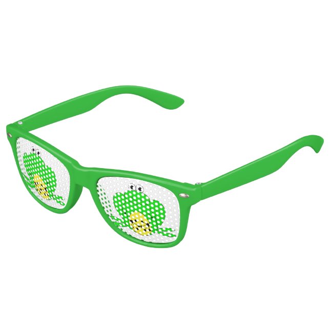 Lunettes De Fête Enfant Verres de la grenouille (Angle)