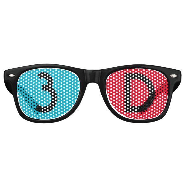 LUNETTES DE FÊTE RETRO 3Dメガネ風 (Devant)