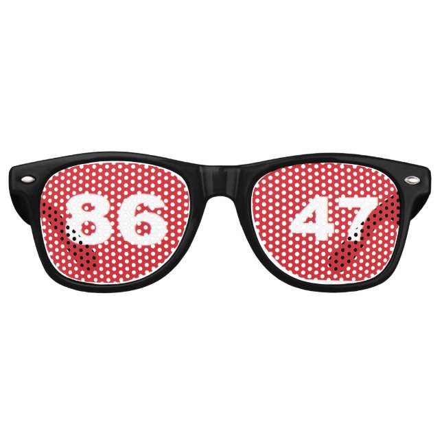 LUNETTES DE FÊTE RETRO 86  47 (Devant)