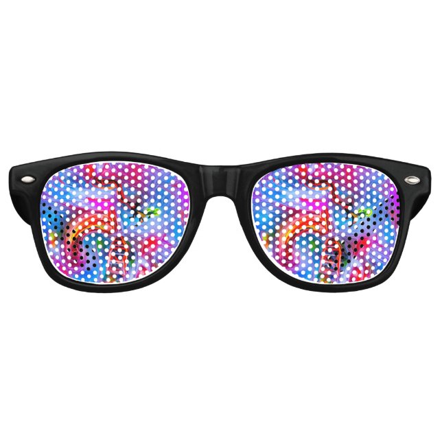 Lunettes De Fête Retro Acrophobie (Devant)
