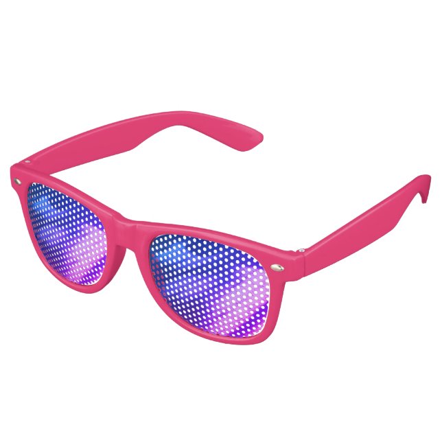 Lunettes De Fête Retro Amour Lumière (Angulaire)