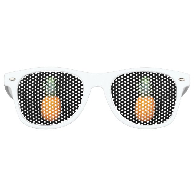 Lunettes De Fête Retro Ananas (Devant)