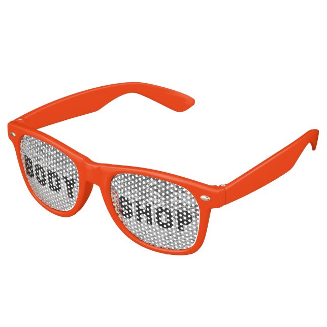 Lunettes De Fête Retro Body Shop (Angulaire)