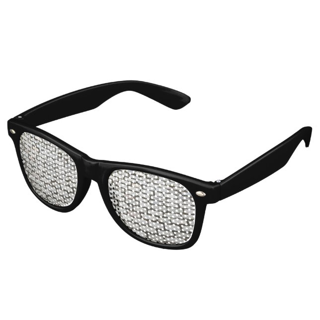 Lunettes De Fête Retro Brick Cobblestone Street Pathway Nature Photograph (Angulaire)