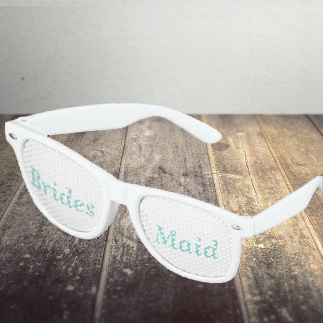 Lunettes De Fête Retro BRIDE Réception Mariée Mariée Mariée (Créateur téléchargé)