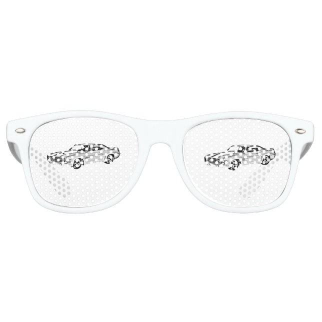 Lunettes De Fête Retro Camaro Z28 1969 (Devant)