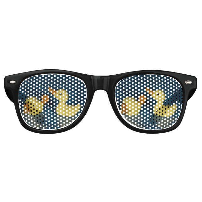 Lunettes De Fête Retro Canard en céramique (Devant)