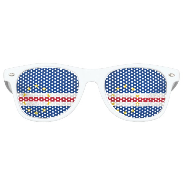 Lunettes De Fête Retro Cap-Vert (Devant)