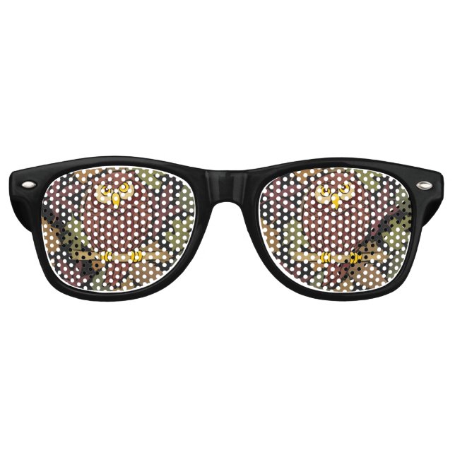 Lunettes De Fête Retro Cartoon de hibl (Devant)