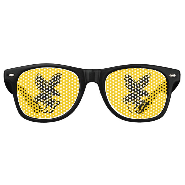 Lunettes De Fête Retro Chambres du tournoi d'État de Warhawk (Devant)