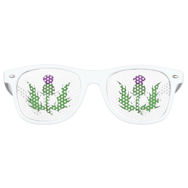 Lunettes De Fête Retro Chardon (Devant)