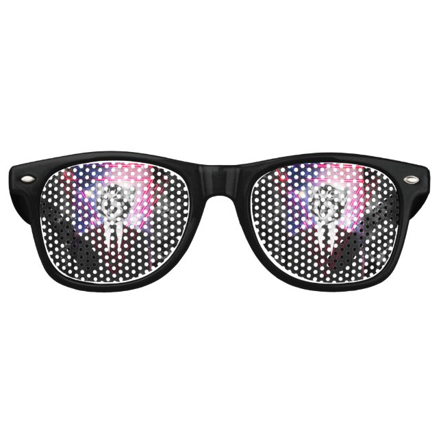 Lunettes De Fête Retro Chat Illuminati (Devant)