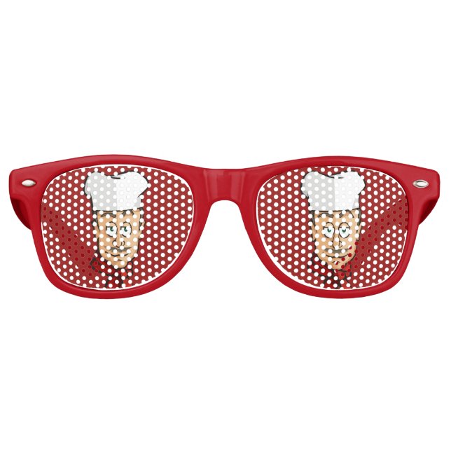 Lunettes De Fête Retro Chef (Devant)