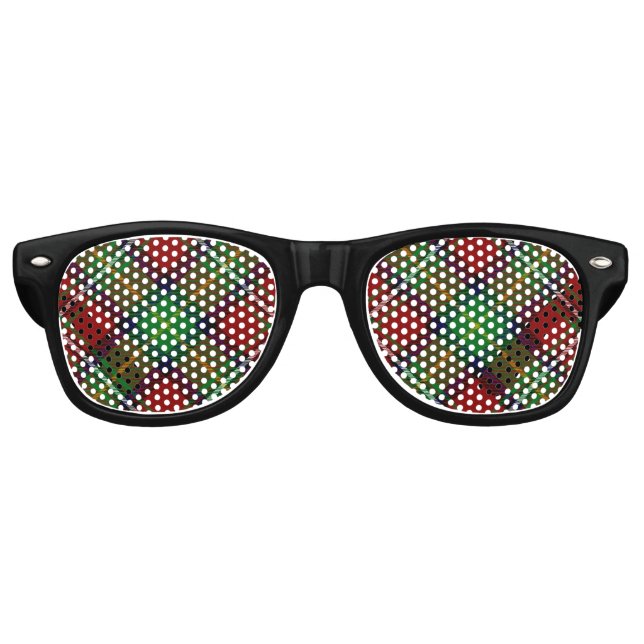 Lunettes De Fête Retro Clan Boyd Tartan (Devant)