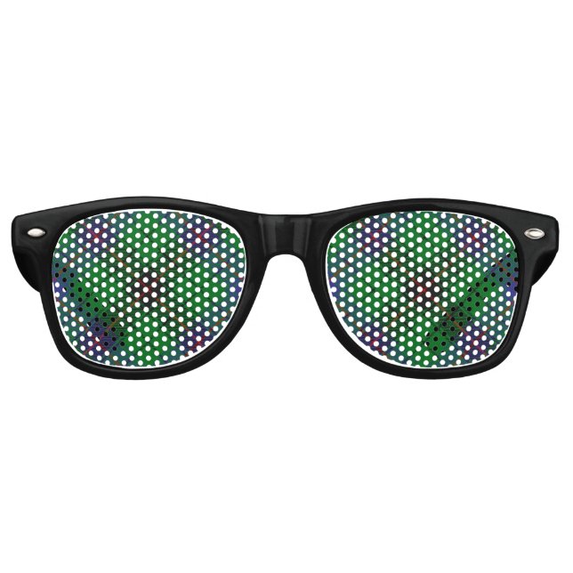 Lunettes De Fête Retro Clan Davidson Tartan (Devant)