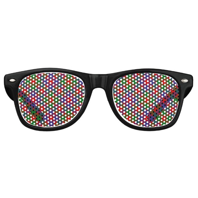 Lunettes De Fête Retro Clan MacGowan Tartan (Devant)