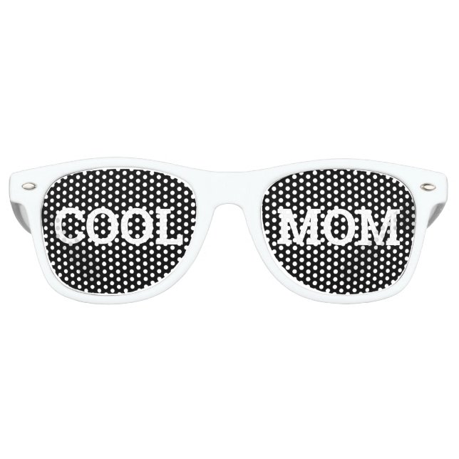 Lunettes De Fête Retro COOL MOM rétro Shades / Fun Party Sunglés (Devant)