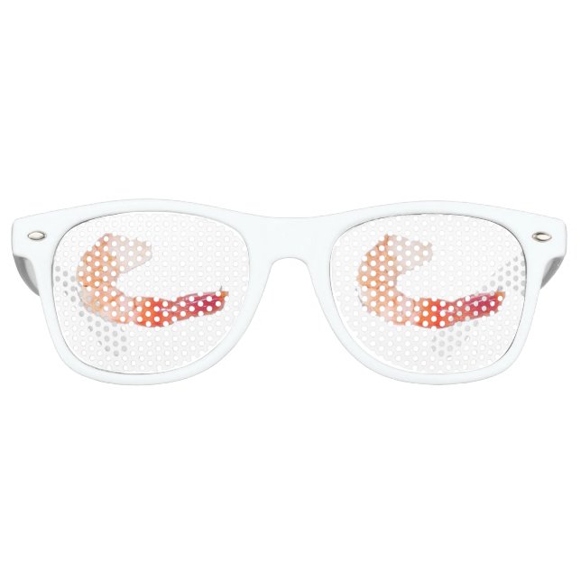 Lunettes De Fête Retro Crevettes/crevettes (Devant)