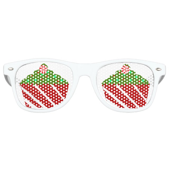 Lunettes De Fête Retro cupcake (Devant)
