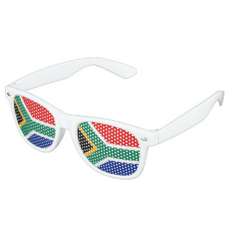 Lunettes De Fête Retro Drapeau Afrique du Sud