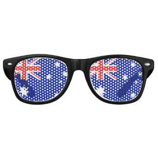Lunettes De Fête Retro Drapeau australien