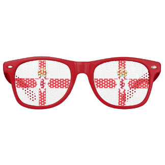 Lunettes De Fête Retro Drapeau de l'Irlande du Nord