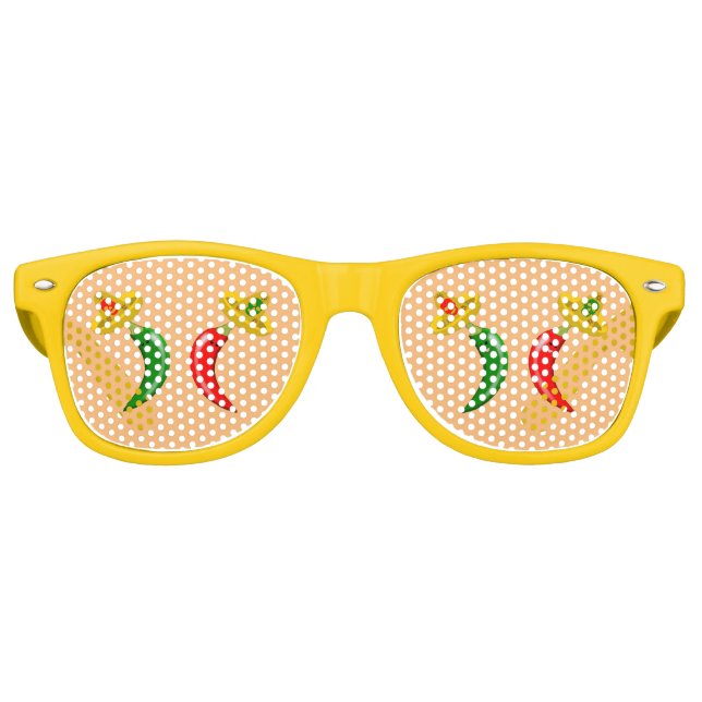 Lunettes De Fête Retro Fête des Mexicains Morts (Devant)