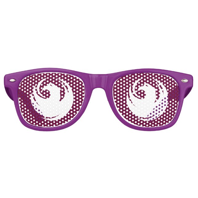 Lunettes De Fête Retro Flag of Phoenix, Arizona (Devant)