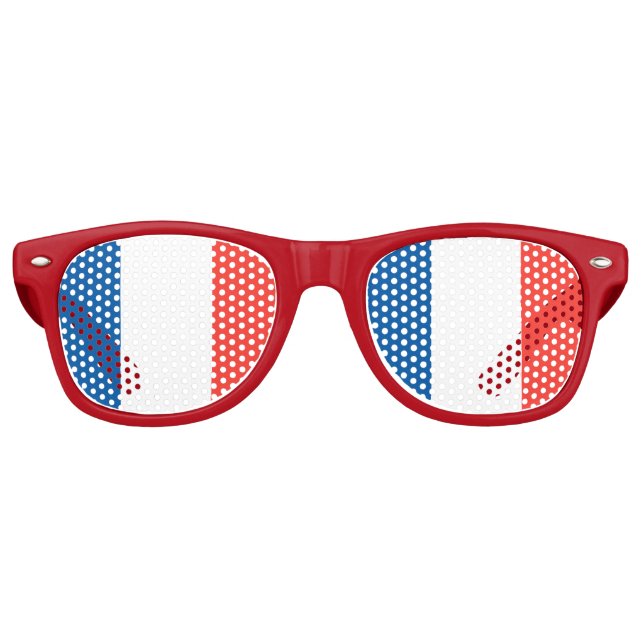 Lunettes De Fête Retro Flag Party (Devant)