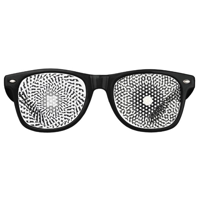 Lunettes De Fête Retro Fractages fracturés (Devant)