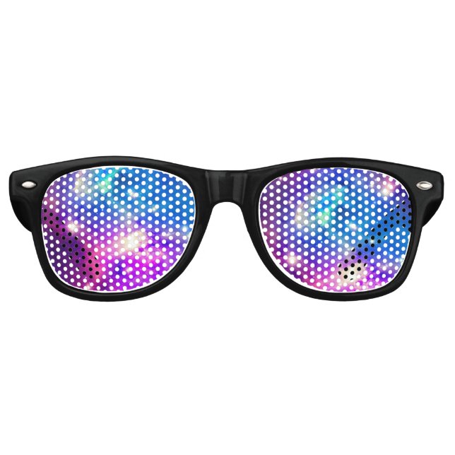 Lunettes De Fête Retro Galaxy Retro Shades (Devant)