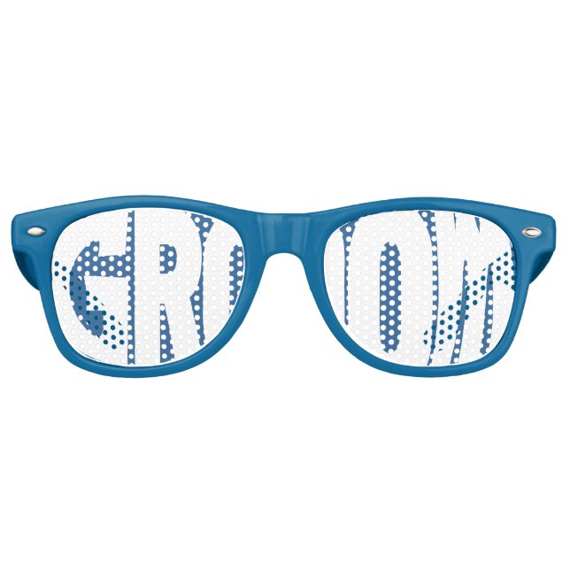 Lunettes De Fête Retro Grooms Swag Party (Devant)