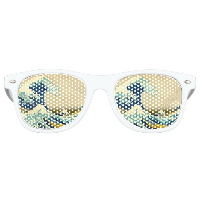 Lunettes De Fête Retro La Grande Vague (Devant)