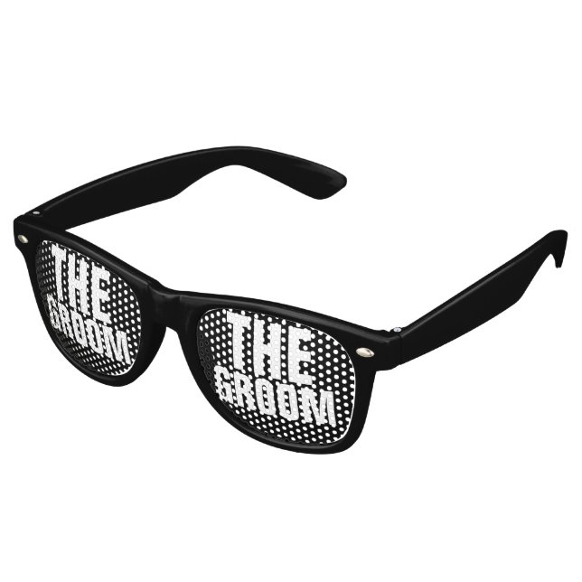 Lunettes De Fête Retro La Salle (Angulaire)