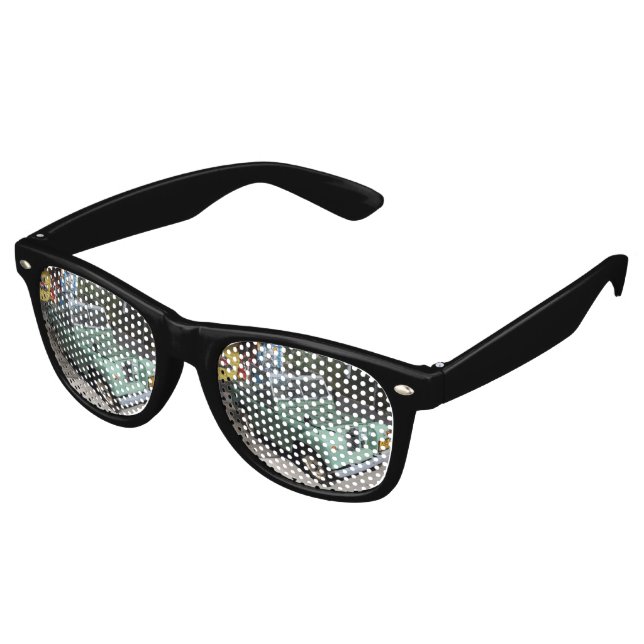 Lunettes De Fête Retro Land Rover Series II SWB (Angulaire)