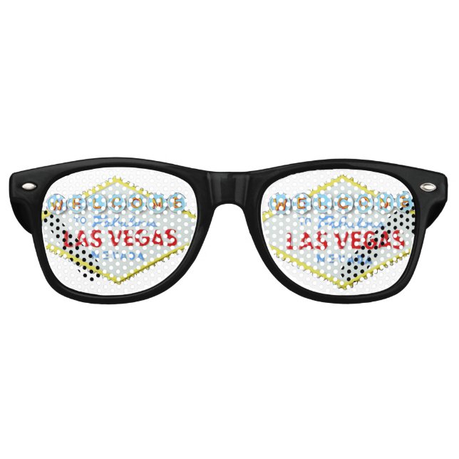 Lunettes De Fête Retro Las Vegas (Devant)